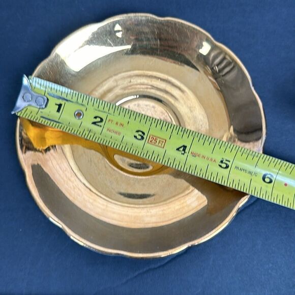 Vintage Taylor & Kent Large Pink Cabbage Rose Tea Cup Saucer Heavy Gold Signed - Picture 15 of 15